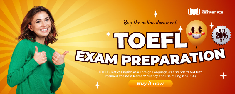 TOEF exam preparation